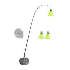 Sports Badminton Single Training Device Portable Self Practice Tool
