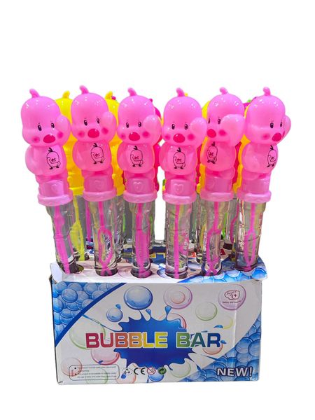 36cm Cartoon Duck Bubble Water Toy Bubble Stick For Kids Outdoor-24 Pieces