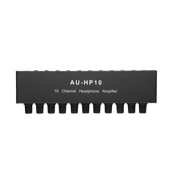 Au-Hp10 10 Channel Stereo Headphone Amplifier Audio