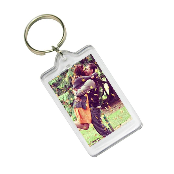 ABS Photo Frame Key Ring (Pack of 12)