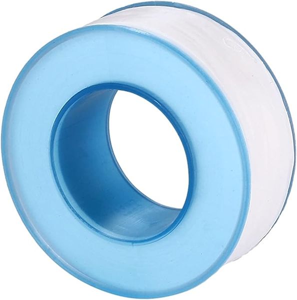 5-Pack PTFE Thread Seal Tape - 12m x 14mm for Pipes, Taps &amp; Shower Heads