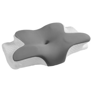 Memory Foam Contour Neck Pillow for Neck Support Washable Cover