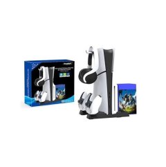 DW Dobe Multi-Function Cooling &amp; Charging Stand. - TP5-0593S (Black)