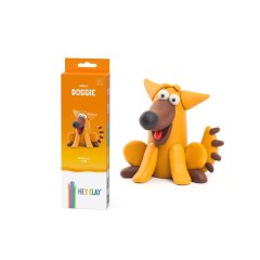 Hey Clay: Modelling Air-Dry Clay with Fun Interactive App - Doggie, 3 Cans