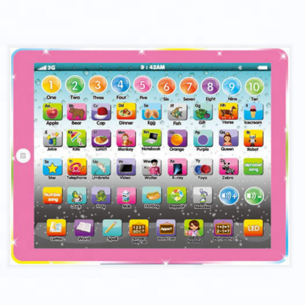 Kids English Learning Pad, Interactive Toy, Baby Touch Tablet