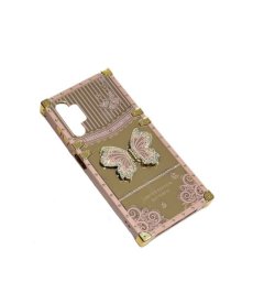Bling Glitter Pink Butterfly Case Compatible With Samsung Galaxy S25 Ultra