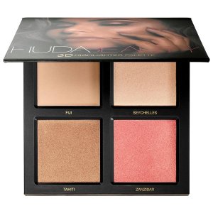 Huda Beauty 3D Highlighter Palette Golden Sands Edition