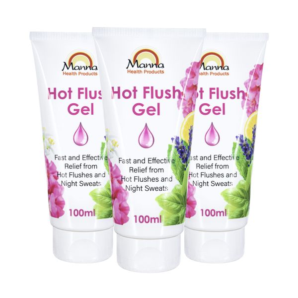 Manna Menopause Hot Flush Gel 3-Pack