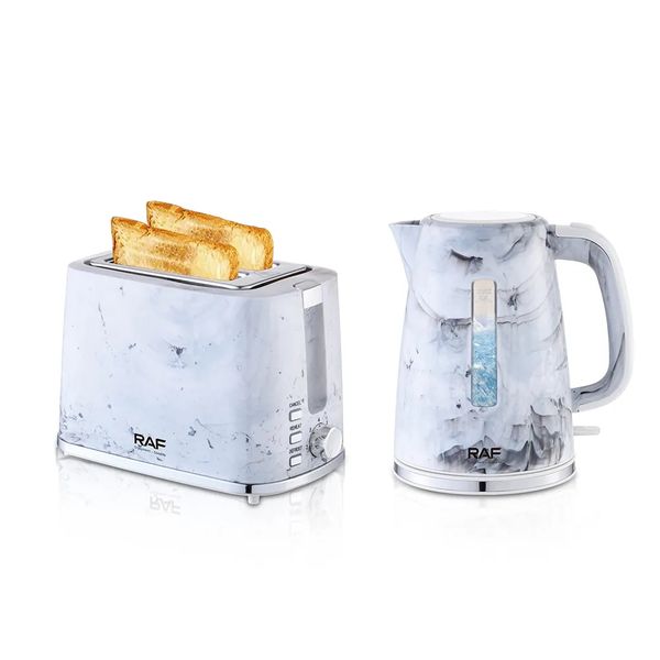 Kitchen Small Appliances2in1 Electric Kettle And 2 slice Toaster Set