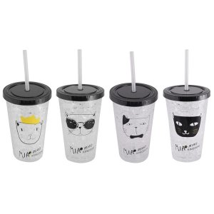 Marco 4-Pack 450ml Frosty Cat Mug