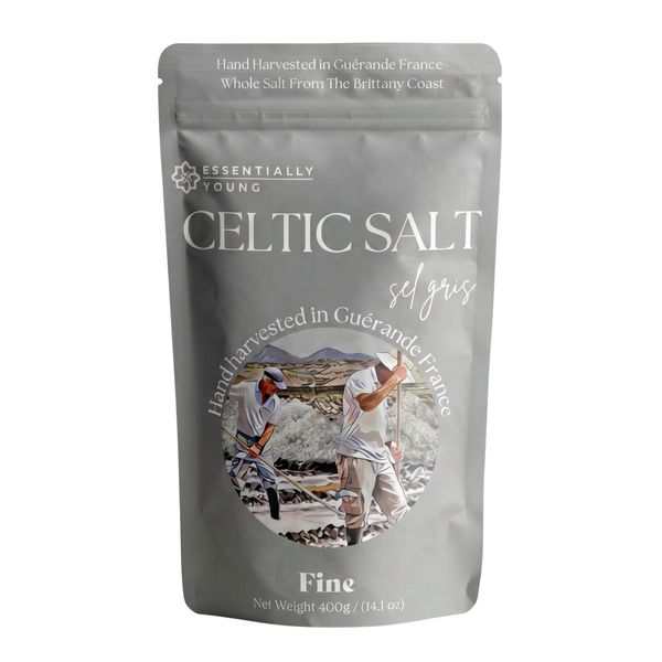 Celtic Sea Salt Fine - Natural Gourmet Mineral Salt | 400g