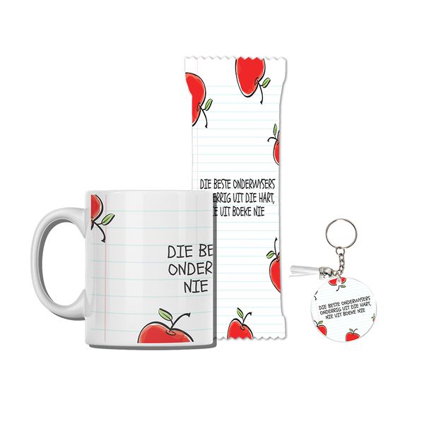 Die Beste Onderwysers Afrikaans Teacher Appreciation Gift Set