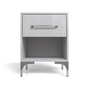 BAM! High Gloss One Drawer Bedside Table