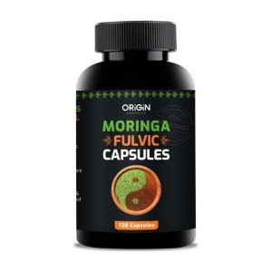 Origin Organics - Moringa Fulvic and Leaf Capsules (120 capsules)