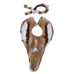 100% Springbok Skin Chestguard and Umqhele Headband Set