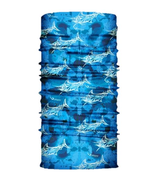 Kids Sized Face-Neck Warmer Bandana Face Shield Fish Design