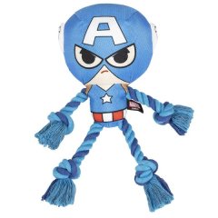 Marvel Rope Dog Toy Captain America