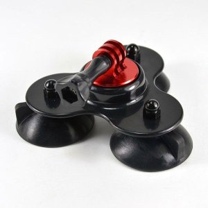 Triple Suction Cup GoPro Rayne SJ Cam Eken Action Camera
