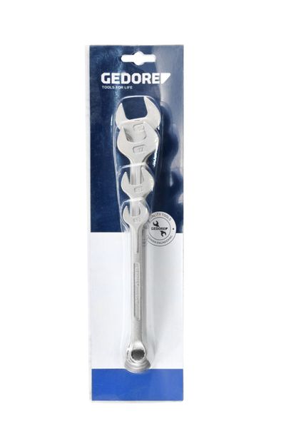 Gedore 4pc Combination Spanner Set