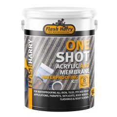 Flash Harry - One Shot &amp;5M Kit Charcoal 1L - 4 Pack