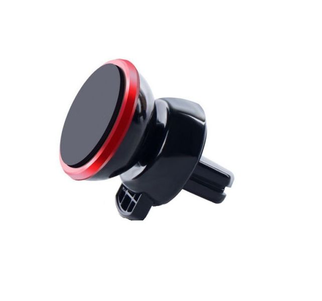 Magnetic Air Vent Smartphone Holder - Red