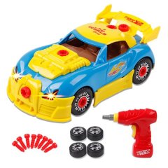 Race Car Toy Set, Educational STEM, with Realistic Lights and Sounds