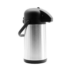 Regent Vacuum Airpot Double Wall Pump Action Stainless Steel, (2.2lt)