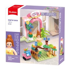 Sluban Building Set: Metropolis - Flower Shop - 109 Pieces