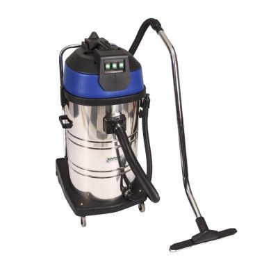 80L Stainless Steel Wet / Dry Vacuum 3 Motors