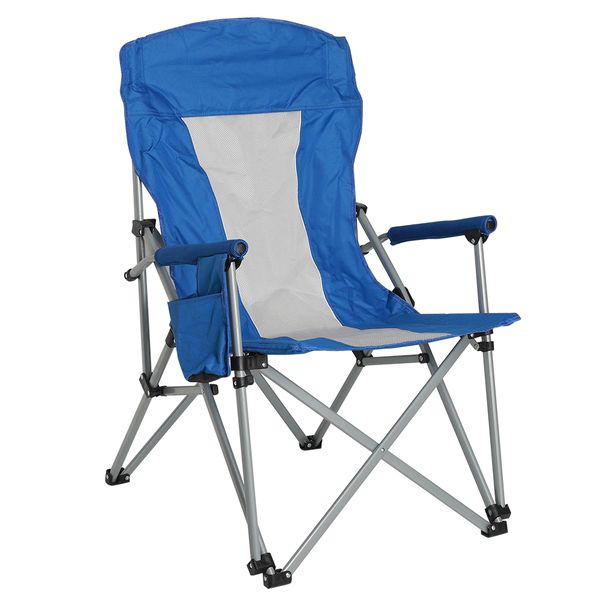 Anchor Foldable Lightweight Aluminum Outdoor Camping Chairs &amp; Cover 120kg