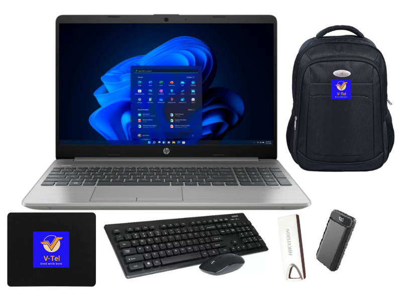 HP 250 G9 Intel Celeron 16GB RAM 512GB SSD Notebook -V-TEL Student Bundle