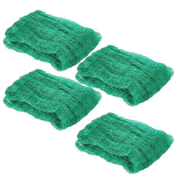4 Green Garden Plant Protective Netting, Anti Bird Barrier Mesh for Yard