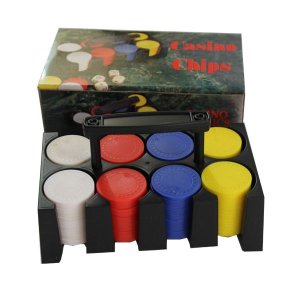 120 Poker Chip With Holder
