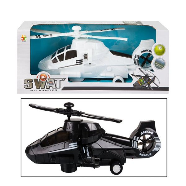 Battery Operated Helicopter With Sound 35cm (2 Pack)