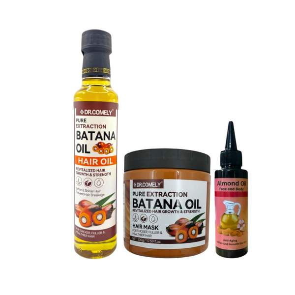 Almond Oil with Batana Oil and Mask