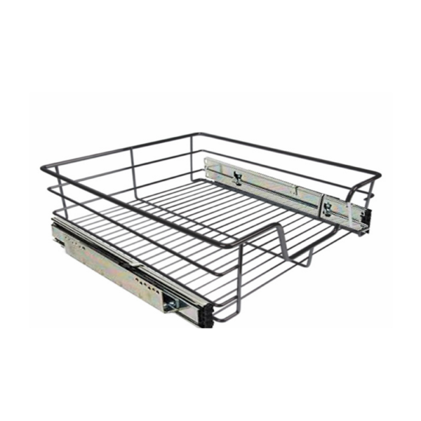 ROCO Vegetable Basket Grace Matt Black 450mm