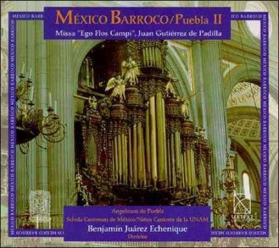 Echenique: Dir/schol - Depadilla: Mexico Barroco, Puebla 2 (CD)