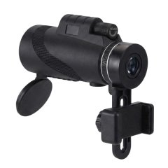 40x60 High Power Monocular Telescope with Smartphone Mount for Outdoors