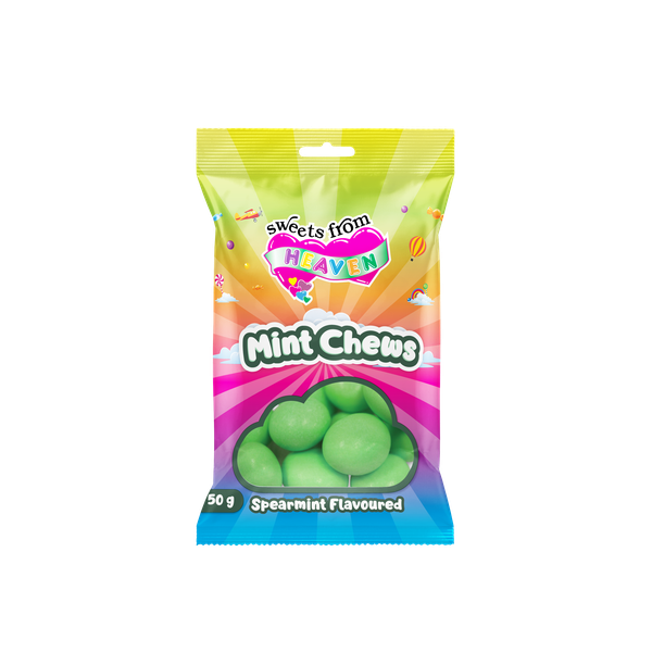 24 Pk | Sweets from Heaven | Mint Chews | 50g | Sweets &amp; Chocolate Hampers