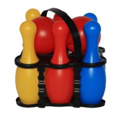 6 Pin Plastic Bowling Set