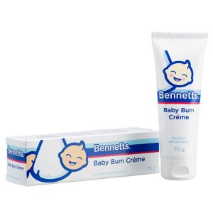 Bennetts Baby Bum Creme 75g Tube (6 Pack)