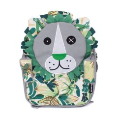 Les Deglingos PVC Kid's Backpack - Small - Lion - 32cm