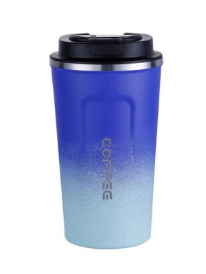 Travel Mugh with Thermo - Blue