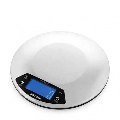 Brabantia - Round Digital Kitchen Scale - Matt