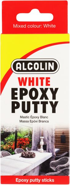 Alcolin Epoxy Putty White - 2 x 60g