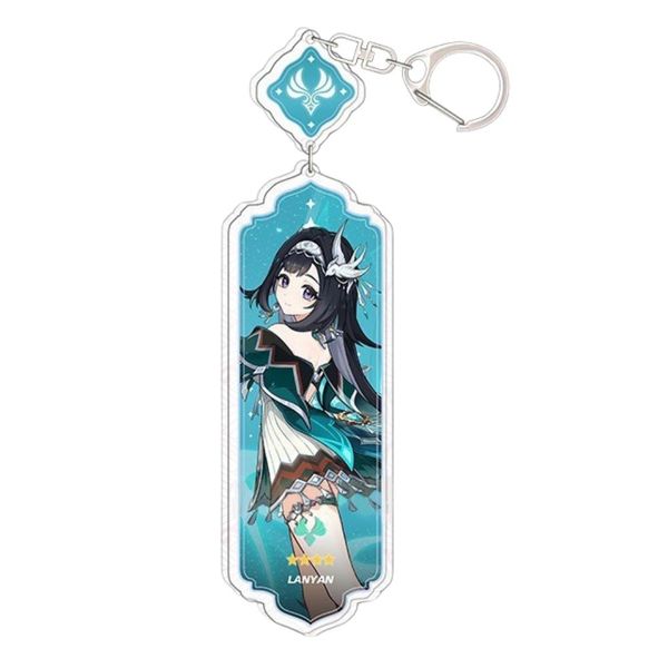 Lanyan Character Keyring and Bag Ring - Cute Cartoon Keychain