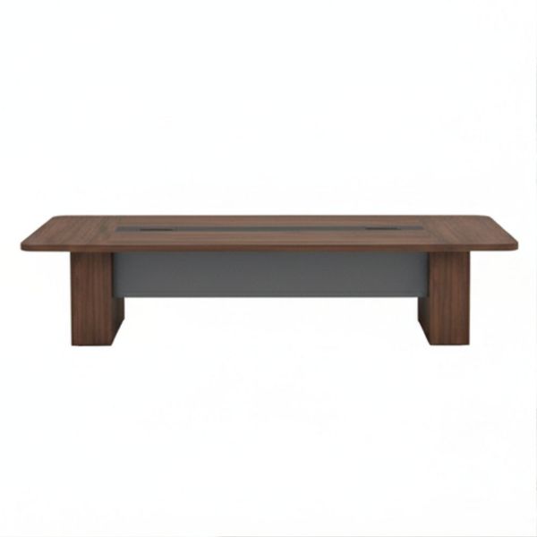 Large Executive Boardroom Table - 320cm x 120cm - Rich Wood Grain