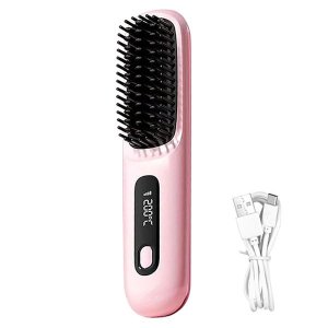 Rechargeable Cordless Hair - 3 Temperature Settings,Travel-Friendly