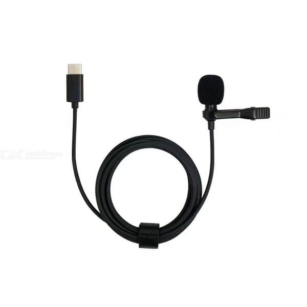 Lavalier Mirophone Type C - Plugs in directly to Type C Port