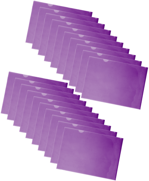 Secretarial Folders - A4 160 m (Violet) X20